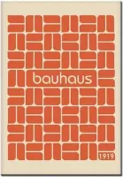 Bauhaus 1919 Exhibition Poster 2 - 30x40cm Canvas - Multi-color