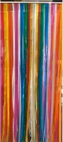 Vliegengordijn/deurgordijn linten multicolor 100x220