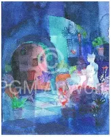 Ralf Westphal - Italienischer Garten Kunstdruk 50x70cm