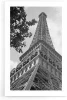 Walljar - Eiffel Tower '35 - Zwart wit poster