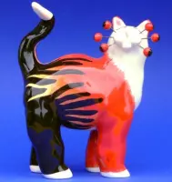 Kat Fury Whimsiclay Cat