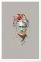 JUNIQE - Poster Frida 3 -20x30 /Kleurrijk