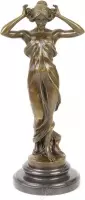 Beeld brons - Nymph of the valley - 34,3 cm hoog