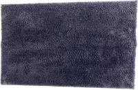 Lucy's Living Luxe badmat FUA Antraciet – 50 x 80  cm – grijs – donker grijs – rechthoek - badkamer mat - badmatten -  badtextiel - wonen – accessoires