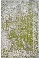 Vintage vloerkleed Milano - groen - 155x230 cm