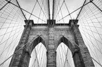 Poster Brooklyn Bridge New York City 21x30 cm.