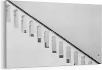Schilderij - Stairs to heaven — 90x60 cm