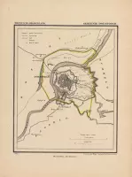 Historische kaart, plattegrond van gemeente Doesborgh in Gelderland uit 1867 door Kuyper van Kaartcadeau.com