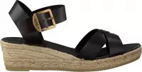 Notre-V 606 Sandalen - Met Sleehak - Dames - Zwart - Maat 40