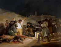 Poster Francisco Goya - El 3 de mayo en Madrid (De derde mei in Madrid) - 50x70 cm