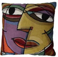 Kussen Picasso face links