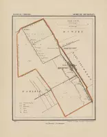 Historische kaart, plattegrond van gemeente Kockengen in Utrecht uit 1867 door Kuyper van Kaartcadeau.com