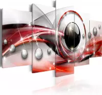 Schilderijen Op Canvas - Schilderij - Red Eye 200x100 - Artgeist Schilderij