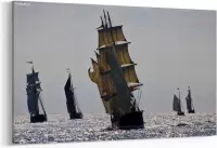 Schilderij - Sailboats — 90x60 cm
