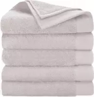 Walra Handdoek Remade Cotton - 5x 60x110 - 100% katoen - Zand