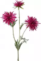 Viv! Home Luxuries Chrysant Spinnekop - zijden bloem - fuchsia - topkwalteit