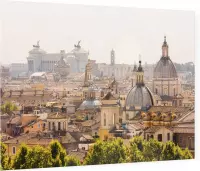 Uitzicht op Monument Victor Emmanuel II in Rome - Foto op Plexiglas - 90 x 60 cm
