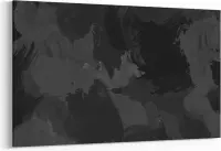 Schilderij - Black camouflage — 90x60 cm