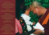 Johannes Frischknecht - Dalai Lama with Child Kunstdruk 70x50cm