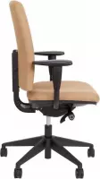 Ergonomische bureaustoel A680 met EN-1335 normering beige stof