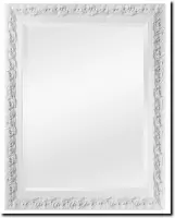 Spiegel Antonio Napoli Wit Buitenmaat 116x147cm