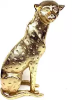 Gold Alu Leopard 34,5*14,5*52cm