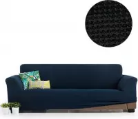 Milos meubelhoezen - Hoes voor bank - 290-320cm - Zwart