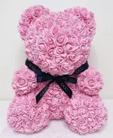 Sargon Love Teddy Beer Met Giftbox - 30cm - Moederdag Cadeautje - Rose Bear - Rose Teddy - Liefde - Moederdag - Verjaardag - Roos