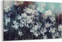Schilderij - Flowers — 100x70 cm