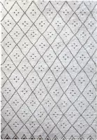 The Rug Republic Hand Knotted ANDREA Ivory/Brown 160 x 230 cm CARPET