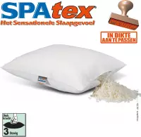 SPATEX Basic | Steungevend veerkrachtig non-allergisch | spaghetti-Latex mix hoofdkussen | 60x70cm