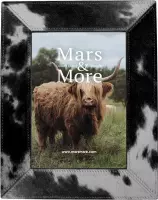 Mars & More Fotolijst Koeienleer Zwart - 13x18cm