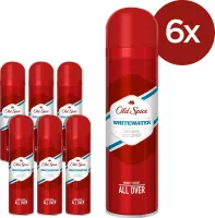Old Spice Whitewater Spray - Voordeelverpakking 6x150ml - Deodorant