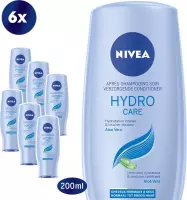 NIVEA Hydro Care Conditioner - 6 x 200 ml - Voordeelverpakking