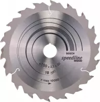 Bosch - Cirkelzaagblad Standard for Wood Speed 150 x 20 x 2,2 mm, 18