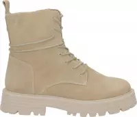 Mexx  Hilary dames veterboot - Beige - Maat 42