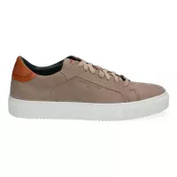 McGregor Heren Sneakers - Taupe - Lage Sneakers - Leer - Veters
