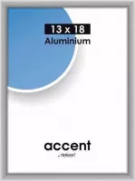 Nielsen Accent 13x18 aluminium zilver mat 53224