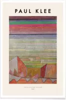 JUNIQE - Poster Klee - View into the Fertile Country -20x30 /Kleurrijk