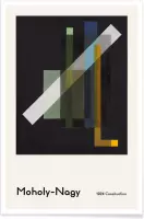 JUNIQE - Poster László Moholy-Nagy - Construction, 1924 -30x45 /Geel &
