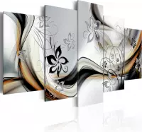 Schilderijen Op Canvas - Schilderij - Dance of lightness 100x50 - Artgeist Schilderij