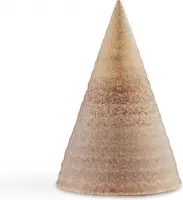 Kähler Design Glazed Cone - 15 cm - Steen