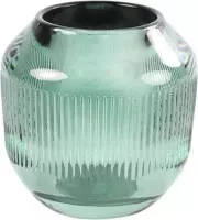 Non-branded Theelichthouder Thessa 9 X 9 Cm Glas Groen