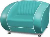 Bel Air Retro Fauteuil SF-01 Turquoise