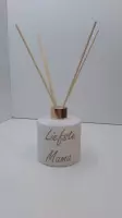 Parfumfles Gevuld met tekst Liefste Mama   (ideaal voor Moederdag)