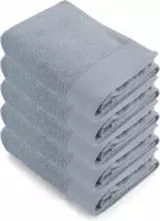 Walra Baddoek Soft Cotton - 5x 60x110 -  - Blauw