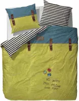 Covers & Co Backpack Dekbedovertrek - 230x220 + 2x 50x75 cm - Geel
