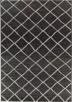 Vloerkleed Brinker Creations Black Silver | 160 x 230 cm