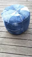 Poef Jeans Rond