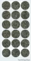 Vilt - viltglijders - viltjes rond -  18 stuks - vloerbeschermer - vilt grijs - doorsnee 2,8  cm - stoelbeschermers -